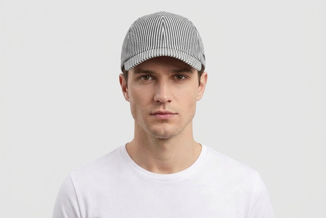 VINCI Striped Cap
